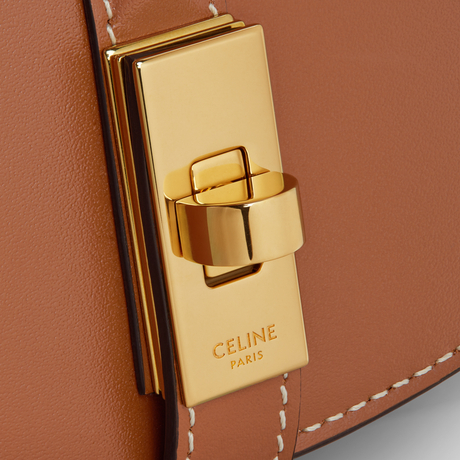 SMALL 16 WALLET ON CHAIN IN SHINY CALFSKIN TAN - Image 4